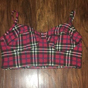 ✖️sold✖️Plaid Bandeau